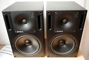 1 Paar Aktive Studio Monitore Genelec 1031 A, Top Zustand