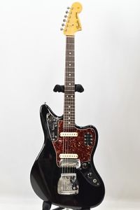 Fender USA American Vintage '62 Jaguar Black Electric Guitar From JPN Used #G115