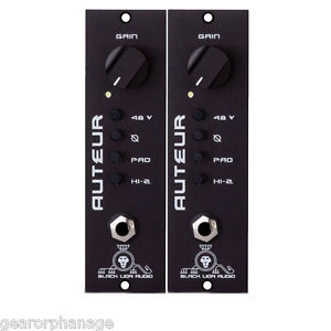 Black Lion Audio Auteur 500 Series Mic Preamp - PAIR! *NEW* AUTHORIZED DEALERS!