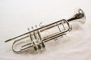 B&S Challenger I Professional Trumpet SILVER PLATE MINT! WOW! QuinnTheEskimo