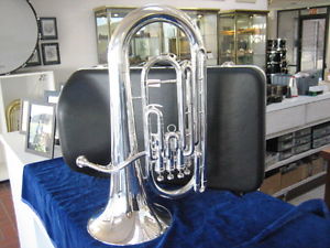 NEW DEMO KING 2280SP SILVER PLATED FOUR VALVE EUPHONIUM WITH WARRANTY!