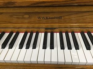 Kimball Console Upright Piano  WATCH VIDEO! Los Angeles 19329