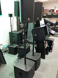 E-Voice ZXA1, ZXA1-SUB PA-System kompl.,kostenl. Vers., Garantie!