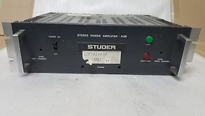 Studer A68 Vintage Stereo Power Amplifier