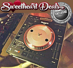 Exclusive PAIR Numark V7 DJ Turntable SIGNED by T PAIN!