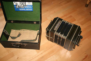 ALTES BANDONEON,ALFRED ARNOLD-MAX SCHEFFLER,SPIELBEREIT,CONZERTINA,AKKORDEON
