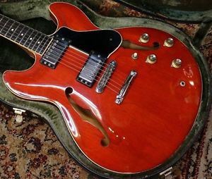 YAMAHA SA-1000 Super Axe Red w/hard case Free shipping guitar from Japan #E427
