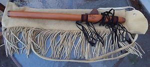 1996 Hawk & Geri LittleJohn Native American Woodsong Flute w/ Case