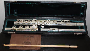 Dean Yang Emerald Flute, Heavey Wall Sterling Silver