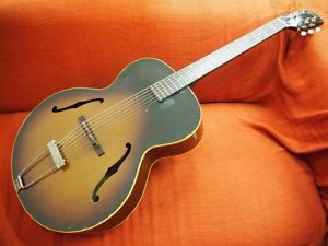 Gibson 1957 L-48 Sunburst w/hard case Free shipping guitar from Japan #E504