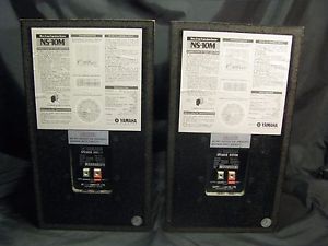 YAMAHA NS-10M STUDIO MONITOR SPEAKERS MATCHED PAIR - 181109 - FULLY TESTED!