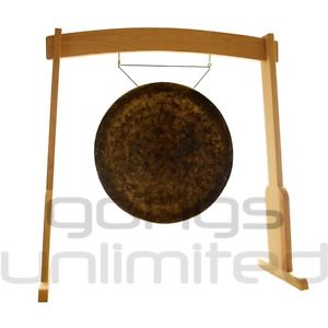 26" Atlantis Gong on the Meinl Gong/Tam Tam Wood Stand (TMWGS-M) with Mallet