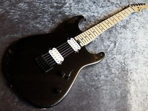 Charvel SAN DIMAS STYLE 1 HH HT METALLIC BLACK w/soft case F/S guitar #E541