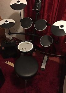Roland TD-1KV V-Drums Electronic Drum Kit With Mesh Snare Stool Sticks Amplifier