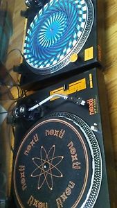 Pair of Next! NT-1500 professional turntables