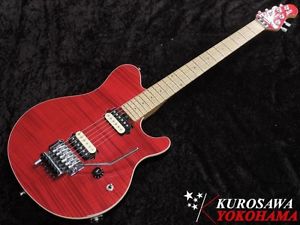 MusicMan AXIS/Trans Red Free shipping guitar from Japan Right hand #E424