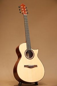 Ikko Masada Guitars Model C Cutaway 2014 w/Hardcase FREE SHIPPING Japan #R320