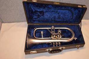 PARIS, FRANCE - ANTOINE COURTOIS BREVETE MODEL FLUGELHORN - SATIN FINISH