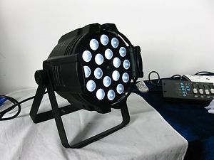 6pc DMX sound Zoom par 18x18W RGBWY UV 6in1 LED par light zoom event show light