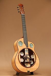 Paul McGill Guitars Resonator Guitar Flamed Maple 2000s USED w/Hardcase #R333
