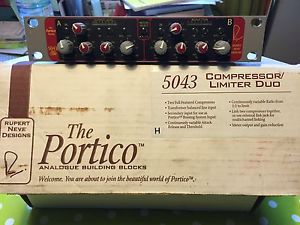 Rupert Neve design compressor limiter Duo 5043