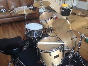 K Dark Thin 18" Crash Cymbal, K Dark 16 ", Kdark 20" ride, K dark 14" hats