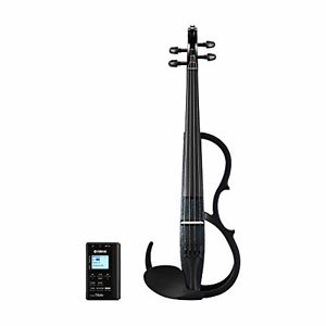 YAMAHA silent violin set black sparkle SV-150S-BLS