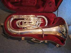 Besson Sovereign BE982-2 EEb Tuba – Silver Plate (used instrument) Germany