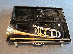 Yamaha YBL-613H Bass Trombone – Lacquer/Silver plate (used instrument)