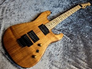 Charvel USA Custom Shop San Dimas 2H Koa w/hard case Free shipping #E542
