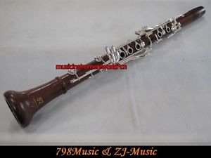 Bb Clarinet-Rose Wood Wooden- Professional 17 Keys-Original Ecological