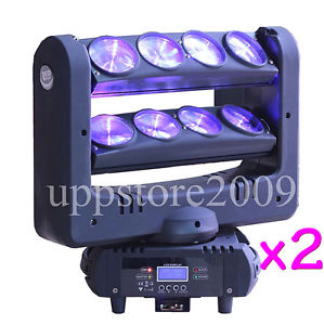 2pcs Cree 8x10w 4 in 1 led spider light Hot Sale china used moving head light