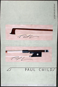 A rare, superb French violin bow by Jacob Eury, ca. 1830