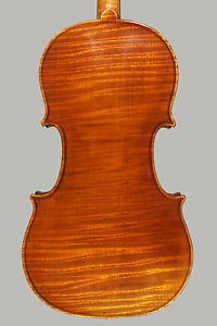 A fine certified Italian violin by Cesare Magrini, Ansaldo Poggi copy,SUPERB!