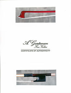 A superb English certified violin bow J.Tubbs, gold mounted,Tourte model, 1870.