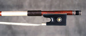 A rare, old English certified viola bow by James Dodd ca.1850, SUPERB!