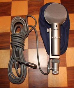 SONY C-500 Vintage Variable Cardioid Condenser Studio Microphone Excellent!