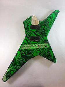 Replacement Guitar Body for your Ibanez Star Destroyer - Original Scratch Art