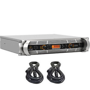 Behringer iNUKE NU12000-DSP DJ/Club 12000W Power Amplifier Amp w/Free XLR Cables