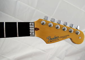 FENDER USA 1991 Stratocaster Ultra Guitar Neck w/Ebony FB/Wilkinson/Tuners/Plate