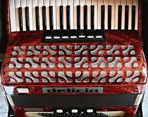 Delicia Carmen 22 harmonika acordeon wie neu!