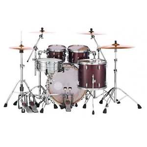 Pearl MCT Masters Maple Complete Drum Kit 10/12/16/22 Burnished Bronze