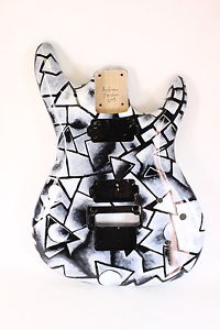 Replacement Guitar Body for Ibanez JS - Square Heel - Hand Painted