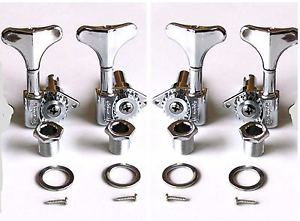 20 set 2R2L Wilkinson WJB-750 Chrome Bass Guitar Machine Heads Guitar bass Parts