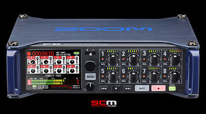 ZOOM F8 MULTI TRACK FIELD RECORDER WITH ZOOM F8 CARRY BAG