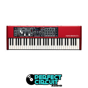 Nord Electro 5D 61 Note Drawbar Organ Synth KEYBOARD - DEMO - PERFECT CIRCUIT