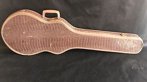 Original Vintage 1960s Gibson Les Paul Electric Guitar Brown Hard Case