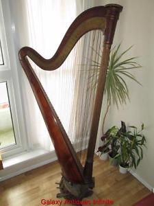 Antique Early 19th Century Concert Harp Sebastian Erards Circa 1841