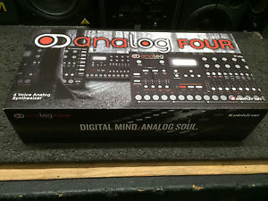 Elektron Analog Four 4 Voice Synthesizer,Synth module  in box //ARMENS