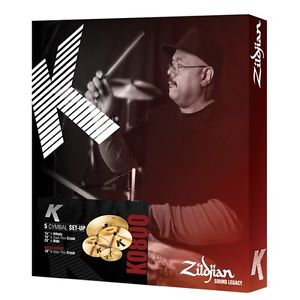 Zildjian K Matched Box Set - 14 Hats, 16 Crash, 18" Crash, 20 Ride K0800